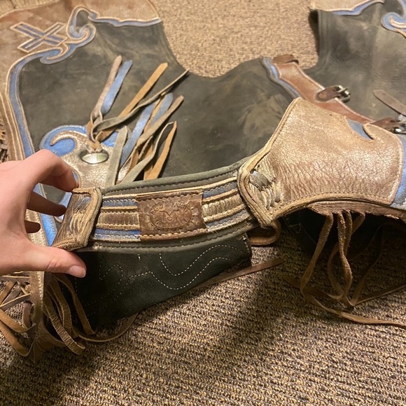 Bull Riding Chaps - Picture 3 of 3